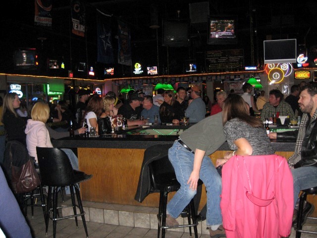 K. V. HotShots Sports Bar 1/24/09